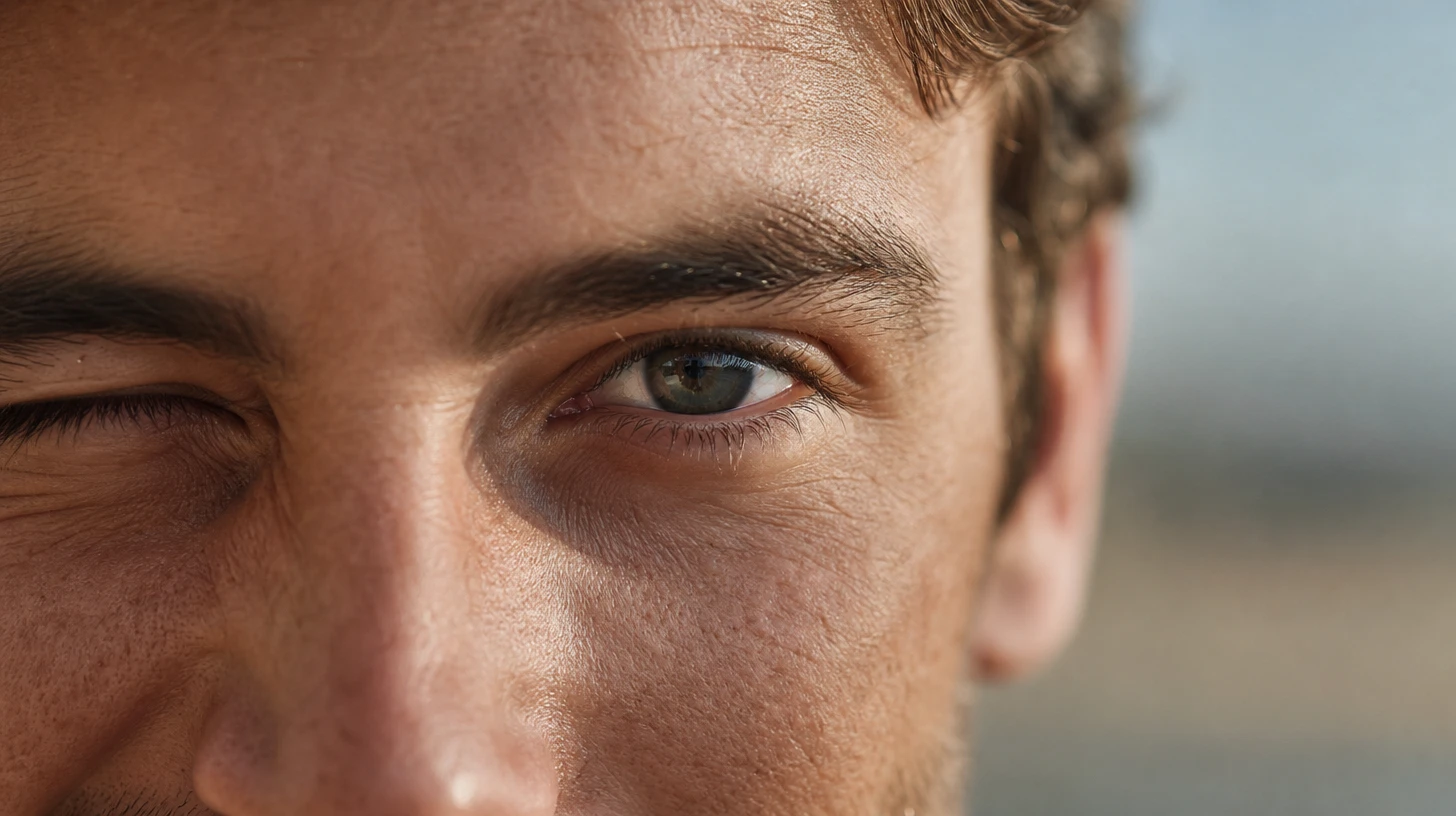 Clin d’œil homme amoureux : les secrets d’un geste qui en dit long