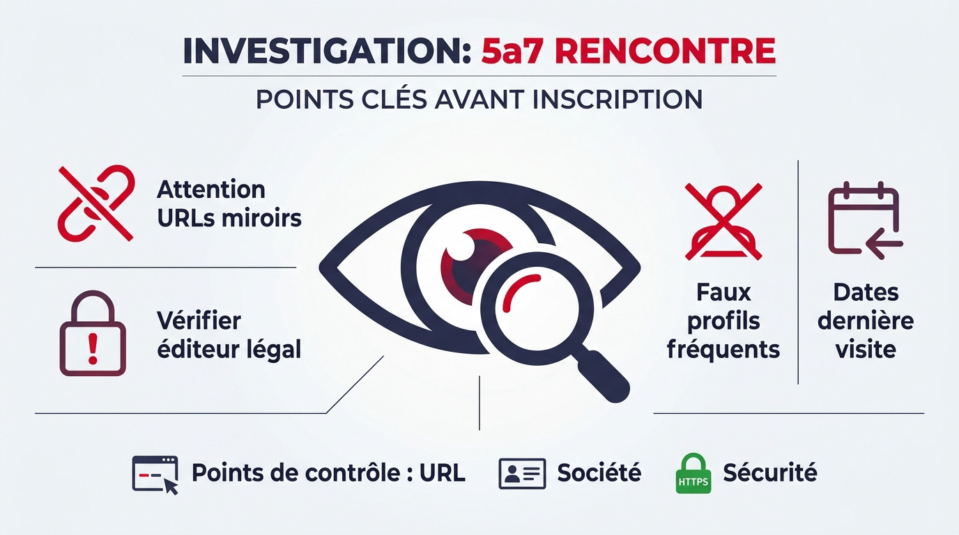 Points de vigilance avant de s'inscrire sur le site de rencontre 5a7