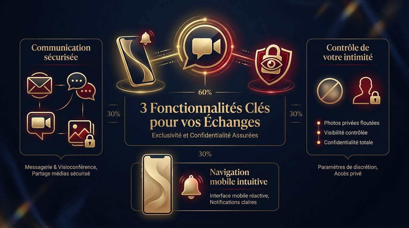 Interface de messagerie et outils de communication sur Libertic