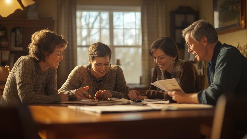 Moment de qualité : planification des activités en famille ou entre amis